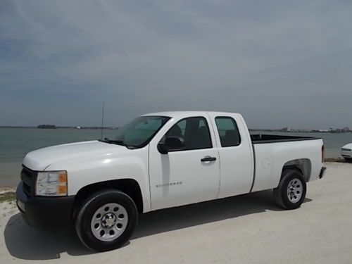 10 chev silverado 1500 ext cab - power equipped - one owner florida truck