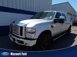 10 f250 crew cab lariat 4x4, auto, navi, sunroof,aftermarket wheels &amp; tires!