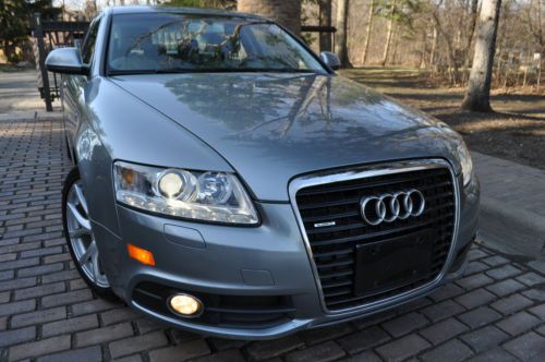 2011 a6 s-line quattro s-charged.no reserve.leather/navi/moon/salvage/rebuilt