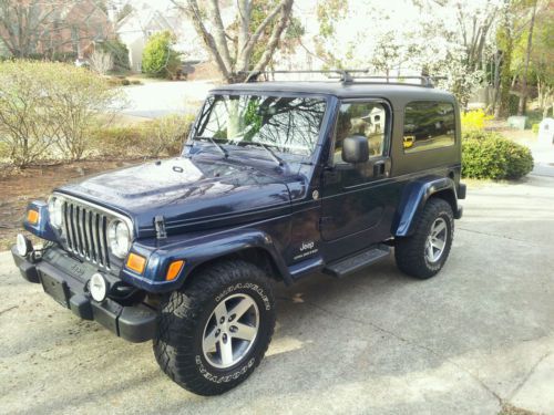 2006 jeep wrangler unlimited sport utility 2-door 4.0l