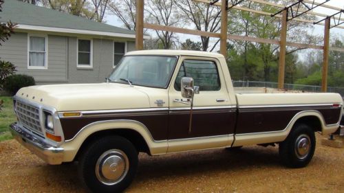 1979 Ford F350 Truck Ranger XLT 2WD 460/Auto PS/PB/AC ZIEBART Treated / 140" WB, image 2