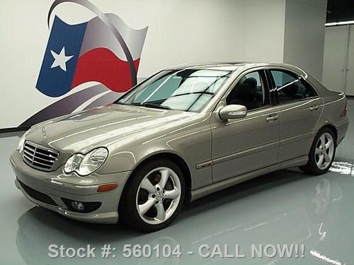 2005 mercedes-benz c230 sport kompressor sunroof 59k mi texas direct auto