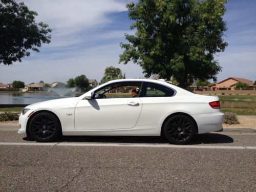 2008 bmw 328i e92 coupe sport package rare color combo. sharp, loaded except nav