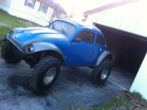 *** l@@k 1957 vw monster bug baja bettle ragtop oval window***