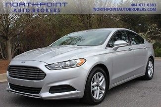 2013 ford fusion se silver bluetooth satellite radio one owner clean carfax