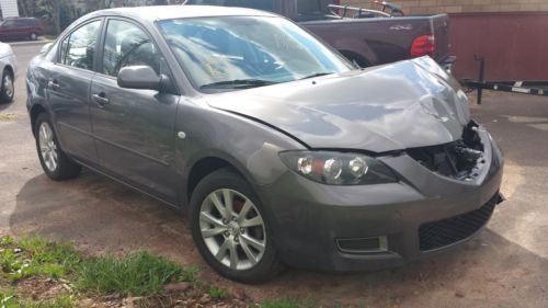 2007 mazda 3 i sedan 4-door 2.0l salvage tile  reconstructed  runs and drives
