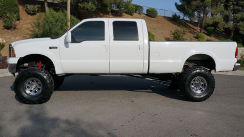 2000 ford f250 xlt super duty 7.3l powerstroke diesel lifted crew cab 4x4 long b