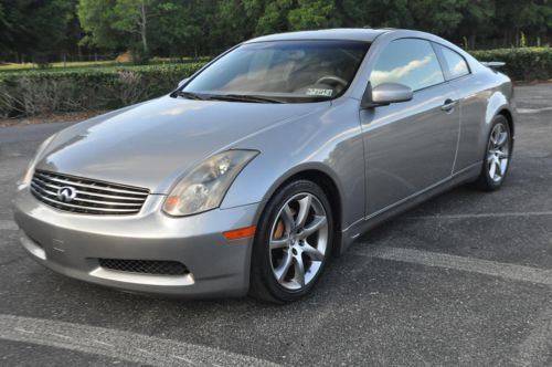 2004 infiniti g35 coupe limited edition 6spd manual 3.5 v6 with brembo package