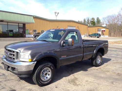 Ford f-250 xlt 4x4 diesel regular cab 6.0l powerstroke turbo diesel no reserve