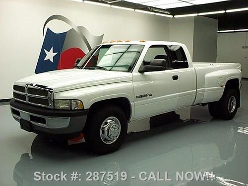 2002 dodge ram 3500 dually quad cab 8.0l v10 only 24k! texas direct auto