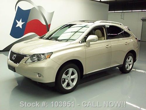 2011 lexus rx350 awd leather sunroof nav rear cam 22k texas direct auto