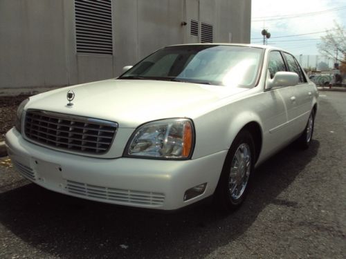 2004 cadillac deville leather chrome wheels fully loaded  clean carfax luxury
