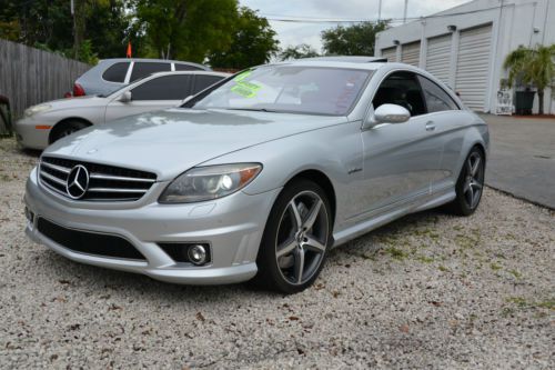 2008 mercedes-benz cl 63 amg cl63 coupe no reserve