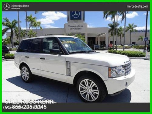 2009 range rover supercharged 4.2l v8 32v 4wd nice shape call russ:954-882-4328