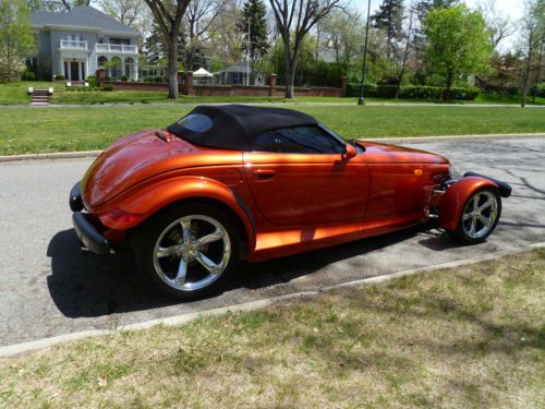 2001 plymouth prowler base convertible 2-door 3.5l color orange