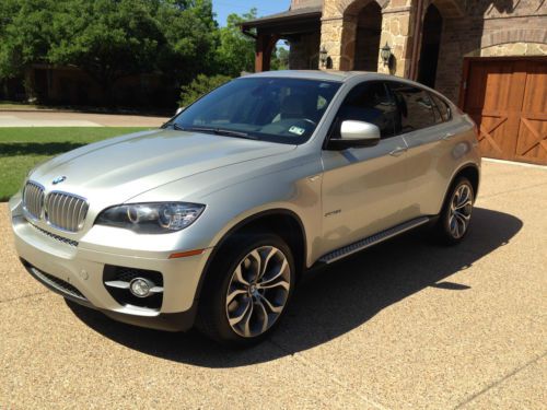 2011 bmw x6 twin turbo drive 50i awd  new  tires