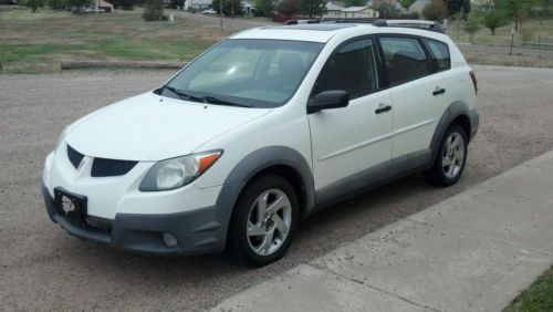 2003 pontiac vibe (toyota matrix) 31mpg, a/c, cruise, mp3 port, l@@k no reserve!