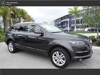 2008 audi q7 3.6l premium  3rd row seating