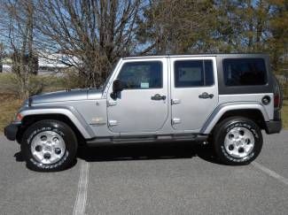 2013 jeep wrangler sahara 4wd 4x4 4dr convertible new