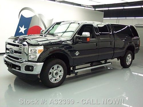 2013 ford f-350 lariat crew diesel 4x4 sunroof nav 31k texas direct auto