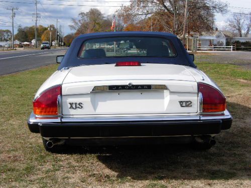 1989 jaguar xjs cabriolet, v12,  all orginal. 41k miles! immaculate condition.