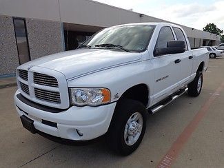 2004 dodge ram 2500 slt sport quad cab short bed 5.9 cummins diesel 4x4-records