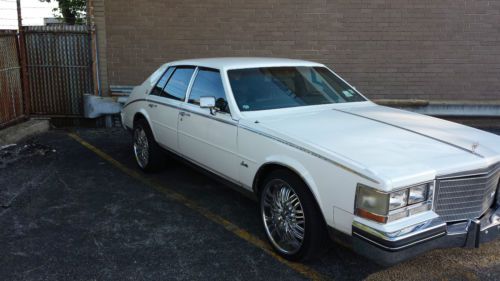 1985 cadillac seville base sedan 4-door 4.1l