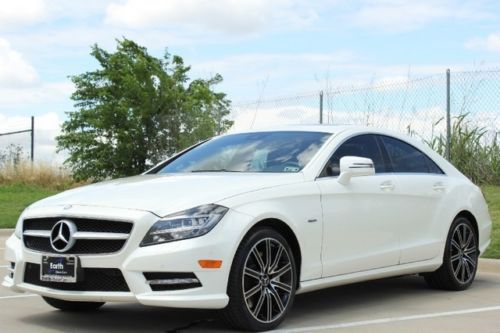 2012 mercedes benz cls550 , loaded , p2 pkg , carfax cert , white diamond,2.99%