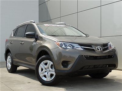Awd 4dr le toyota rav4 le new suv automatic gasoline 2.5l l4 fi dohc 16v pyrite