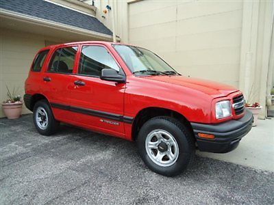 2001 chevrolet tracker 4x4/unreal!must see!look!warranty!wow!