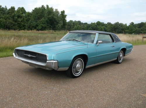 1967 ford thunderbird 2 dr. landau top factory 390 4v