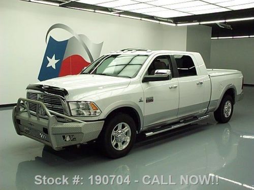 2012 dodge ram 2500 laramie mega diesel sunroof nav 25k texas direct auto