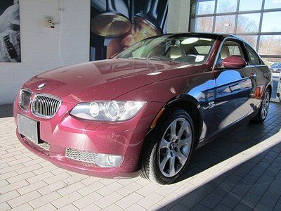 335i xdrive coupe 3.0l cd awd barbera red metallic heated steering wheel abs