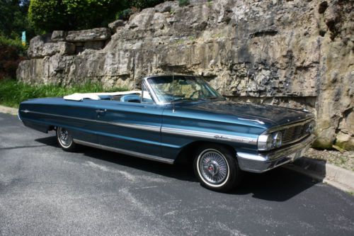 1964 ford galaxie 500xl  5.8l 352ci convertible