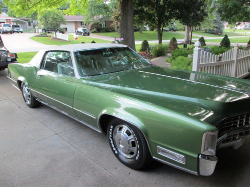 Rare 1968 cadillac eldorado 31k original miles owed by art arfons