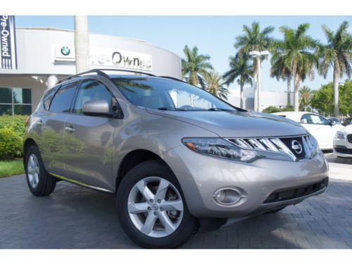 2010 nissan murano sl 2 owner clean carfax navigation heated seats florida car