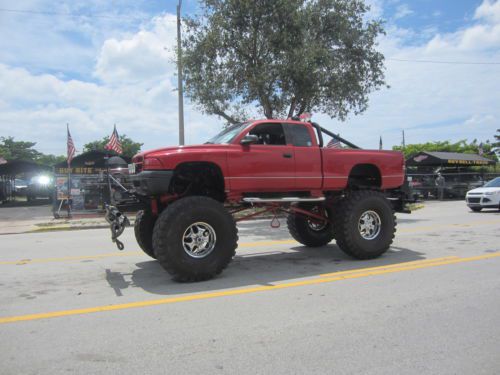 2000 dodge dafota lifted monster truck show truck real beast no reserve