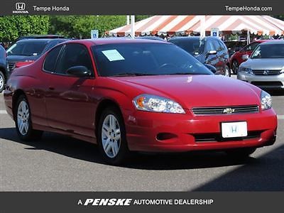 Chevrolet monte carlo 2dr cpe lt coupe automatic 3.5l v6 sfi, includes  fl red j