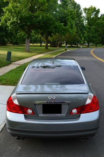 2006 Infiniti M45 Sport Sedan 4-Door 4.5L REAR CAMERA/LANE CONTROL, image 10