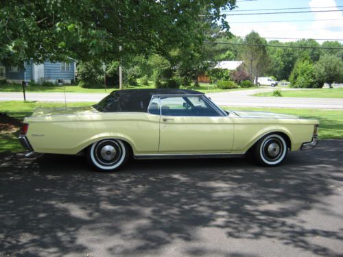 1971 lincoln continental mark iii  runs and drives great