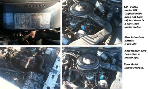 85 Lincoln Towncar Under 77k Original miles, Runs Great., US $1,800.00, image 4