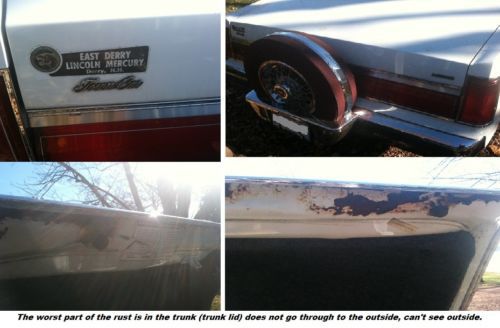 85 Lincoln Towncar Under 77k Original miles, Runs Great., US $1,800.00, image 7