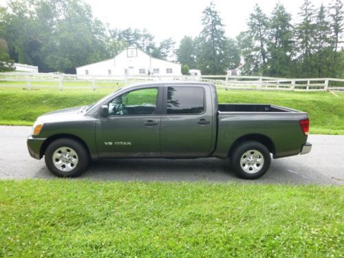 2005 nissan titan crew cab one owner no reserve