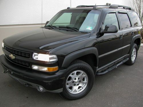 2005 chevy tahoe z71, 4wd, cd changer, clean carfax, warranty, new tires, nice