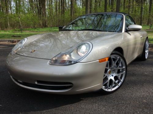 Porsche carrera 911 convertible hard top 6-speed navigation free autocheck clean