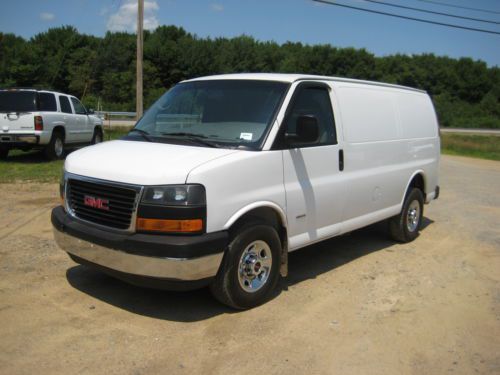 07 gmc savana g2500 6.6 duramax engine 4l85 trans 214k miles clean ready 2 work