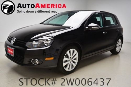 2014 volkswagen golf tdi 558 miles htd seats bluetooth aux auto clean carfax