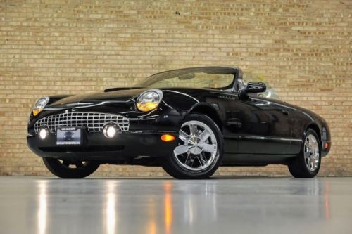 2002 ford thunderbird premium convertible 1 owner! low miles! perfect! wow!