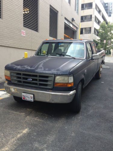 1993 ford f-250 xlt extended cab pickup 2-door 7.3l