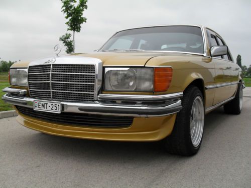 1977 euro mercedes-benz 280se only one in usa in this condition!!!!